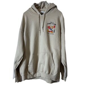 Riot Society Woody Wood Pecker Fight Club Mens Hoodie Size Large